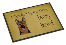 Load image into Gallery viewer, German Shepherd Spoiled Dog Lives Here Doormat - 24x36 Decorative Floor Mat – Indoor/Outdoor Rug with Artistic Flair BB1459JMAT
