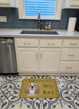Load image into Gallery viewer, Cocker Spaniel Spoiled Dog Lives Here Machine Washable Memory Foam Mat BB1464RUG