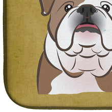 Load image into Gallery viewer, English Bulldog  Spoiled Dog Lives Here Dish Drying Mat – Absorbent, Artistic Kitchen Essentials BB1467DDM