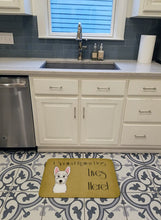 Load image into Gallery viewer, Westie Spoiled Dog Lives Here Machine Washable Memory Foam Mat BB1474RUG