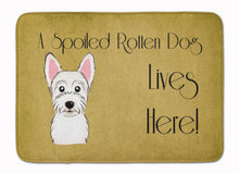 Load image into Gallery viewer, Westie Spoiled Dog Lives Here Machine Washable Memory Foam Mat BB1474RUG
