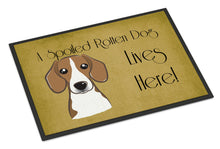 Load image into Gallery viewer, Beagle Spoiled Dog Lives Here Doormat - 24x36 Decorative Floor Mat – Indoor/Outdoor Rug with Artistic Flair BB1487JMAT