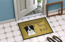 Load image into Gallery viewer, Border Collie Spoiled Dog Lives Here Doormat - 24x36 Decorative Floor Mat – Indoor/Outdoor Rug with Artistic Flair BB1489JMAT