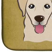 Load image into Gallery viewer, Golden Retriever Spoiled Dog Lives Here Dish Drying Mat – Absorbent, Artistic Kitchen Essentials BB1500DDM