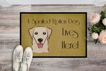 Load image into Gallery viewer, Golden Retriever Spoiled Dog Lives Here Doormat - 24x36 Decorative Floor Mat – Indoor/Outdoor Rug with Artistic Flair BB1500JMAT