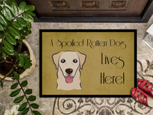 Load image into Gallery viewer, Golden Retriever Spoiled Dog Lives Here Doormat - 24x36 Decorative Floor Mat – Indoor/Outdoor Rug with Artistic Flair BB1500JMAT