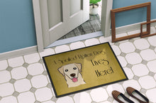 Load image into Gallery viewer, Golden Retriever Spoiled Dog Lives Here Doormat - 24x36 Decorative Floor Mat – Indoor/Outdoor Rug with Artistic Flair BB1500JMAT