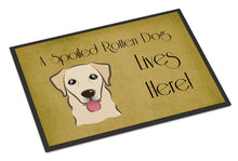 Load image into Gallery viewer, Golden Retriever Spoiled Dog Lives Here Doormat - 24x36 Decorative Floor Mat – Indoor/Outdoor Rug with Artistic Flair BB1500JMAT