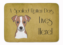 Load image into Gallery viewer, Jack Russell Terrier Spoiled Dog Lives Here Machine Washable Memory Foam Mat BB1508RUG