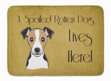 Load image into Gallery viewer, Jack Russell Terrier Spoiled Dog Lives Here Machine Washable Memory Foam Mat BB1509RUG