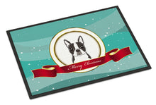 Load image into Gallery viewer, Boston Terrier Merry Christmas Doormat - 24x36 Decorative Floor Mat – Indoor/Outdoor Rug with Artistic Flair BB1513JMAT