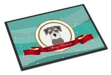 Load image into Gallery viewer, Schnauzer Merry Christmas Doormat - 24x36 Decorative Floor Mat – Indoor/Outdoor Rug with Artistic Flair BB1516JMAT