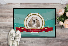 Load image into Gallery viewer, Cocker Spaniel Merry Christmas Doormat - 24x36 Decorative Floor Mat – Indoor/Outdoor Rug with Artistic Flair BB1526JMAT
