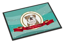 Load image into Gallery viewer, English Bulldog  Merry Christmas Doormat - 24x36 Decorative Floor Mat – Indoor/Outdoor Rug with Artistic Flair BB1529JMAT