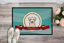 Load image into Gallery viewer, Yellow Labrador Merry Christmas Doormat - 24x36 Decorative Floor Mat – Indoor/Outdoor Rug with Artistic Flair BB1532JMAT