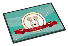 Load image into Gallery viewer, Borzoi Merry Christmas Doormat - 24x36 Decorative Floor Mat – Indoor/Outdoor Rug with Artistic Flair BB1538JMAT