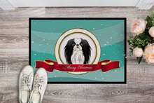 Load image into Gallery viewer, Japanese Chin Merry Christmas Doormat - 24x36 Decorative Floor Mat – Indoor/Outdoor Rug with Artistic Flair BB1540JMAT