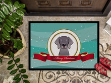 Load image into Gallery viewer, Weimaraner Merry Christmas Doormat - 24x36 Decorative Floor Mat – Indoor/Outdoor Rug with Artistic Flair BB1541JMAT