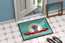 Load image into Gallery viewer, Weimaraner Merry Christmas Doormat - 24x36 Decorative Floor Mat – Indoor/Outdoor Rug with Artistic Flair BB1541JMAT