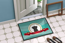 Load image into Gallery viewer, Black Labrador Merry Christmas Doormat - 24x36 Decorative Floor Mat – Indoor/Outdoor Rug with Artistic Flair BB1545JMAT