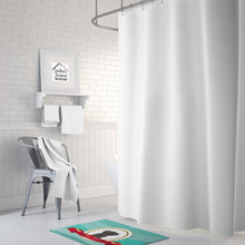 Load image into Gallery viewer, Black Labrador Merry Christmas Machine Washable Memory Foam Mat BB1545RUG