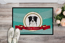 Load image into Gallery viewer, Border Collie Merry Christmas Doormat - 24x36 Decorative Floor Mat – Indoor/Outdoor Rug with Artistic Flair BB1551JMAT