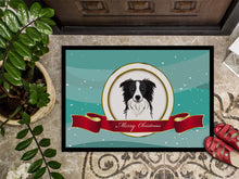 Load image into Gallery viewer, Border Collie Merry Christmas Doormat - 24x36 Decorative Floor Mat – Indoor/Outdoor Rug with Artistic Flair BB1551JMAT