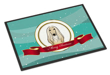 Load image into Gallery viewer, Afghan Hound Merry Christmas Doormat - 24x36 Decorative Floor Mat – Indoor/Outdoor Rug with Artistic Flair BB1554JMAT