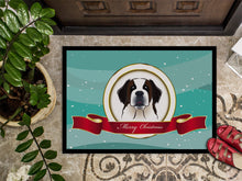Load image into Gallery viewer, Saint Bernard Merry Christmas Doormat - 24x36 Decorative Floor Mat – Indoor/Outdoor Rug with Artistic Flair BB1556JMAT