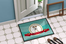 Load image into Gallery viewer, Wire Haired Fox Terrier Merry Christmas Doormat - 24x36 Decorative Floor Mat – Indoor/Outdoor Rug with Artistic Flair BB1557JMAT