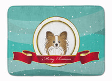 Load image into Gallery viewer, Papillon Merry Christmas Machine Washable Memory Foam Mat BB1558RUG