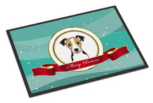 Load image into Gallery viewer, Jack Russell Terrier Merry Christmas Doormat - 24x36 Decorative Floor Mat – Indoor/Outdoor Rug with Artistic Flair BB1571JMAT