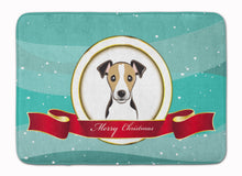 Load image into Gallery viewer, Jack Russell Terrier Merry Christmas Machine Washable Memory Foam Mat BB1571RUG