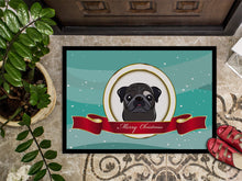 Load image into Gallery viewer, Black Pug Merry Christmas Doormat - 24x36 Decorative Floor Mat – Indoor/Outdoor Rug with Artistic Flair BB1573JMAT