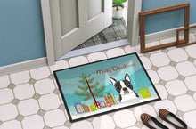 Load image into Gallery viewer, Christmas Tree and Boston Terrier Doormat - 24x36 Decorative Floor Mat – Indoor/Outdoor Rug with Artistic Flair BB1575JMAT