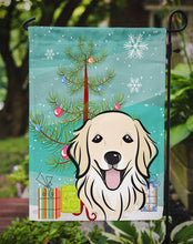 Load image into Gallery viewer, Christmas Tree and Golden Retriever Garden Flag – Decorative Outdoor Yard Flag BB1577GF