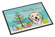 Load image into Gallery viewer, Christmas Tree and Golden Retriever Doormat - 24x36 Decorative Floor Mat – Indoor/Outdoor Rug with Artistic Flair BB1577JMAT