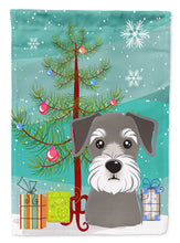 Load image into Gallery viewer, Christmas Tree and Schnauzer Garden Flag – Decorative Outdoor Yard Flag BB1578GF