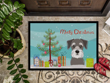 Load image into Gallery viewer, Christmas Tree and Schnauzer Doormat - 24x36 Decorative Floor Mat – Indoor/Outdoor Rug with Artistic Flair BB1578JMAT