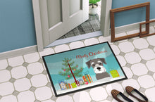 Load image into Gallery viewer, Christmas Tree and Schnauzer Doormat - 24x36 Decorative Floor Mat – Indoor/Outdoor Rug with Artistic Flair BB1578JMAT