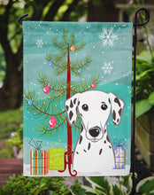 Load image into Gallery viewer, Christmas Tree and Dalmatian Garden Flag – Decorative Outdoor Yard Flag BB1582GF