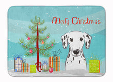 Load image into Gallery viewer, Christmas Tree and Dalmatian Machine Washable Memory Foam Mat BB1582RUG