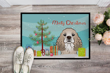 Load image into Gallery viewer, Christmas Tree and Cocker Spaniel Doormat - 24x36 Decorative Floor Mat – Indoor/Outdoor Rug with Artistic Flair BB1588JMAT