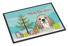 Load image into Gallery viewer, Christmas Tree and Cocker Spaniel Doormat - 24x36 Decorative Floor Mat – Indoor/Outdoor Rug with Artistic Flair BB1588JMAT