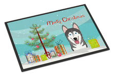 Load image into Gallery viewer, Christmas Tree and Alaskan Malamute Doormat - 24x36 Decorative Floor Mat – Indoor/Outdoor Rug with Artistic Flair BB1590JMAT