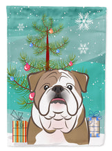 Load image into Gallery viewer, Christmas Tree and English Bulldog  Garden Flag – Decorative Outdoor Yard Flag BB1591GF