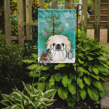 Load image into Gallery viewer, Christmas Tree and Pekingese Garden Flag – Decorative Outdoor Yard Flag BB1593GF