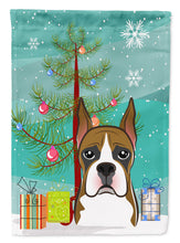 Load image into Gallery viewer, Christmas Tree and Boxer Garden Flag – Decorative Outdoor Yard Flag BB1595GF