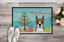 Load image into Gallery viewer, Christmas Tree and Boxer Doormat - 24x36 Decorative Floor Mat – Indoor/Outdoor Rug with Artistic Flair BB1595JMAT