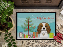 Load image into Gallery viewer, Christmas Tree and Cavalier Spaniel Doormat - 24x36 Decorative Floor Mat – Indoor/Outdoor Rug with Artistic Flair BB1596JMAT